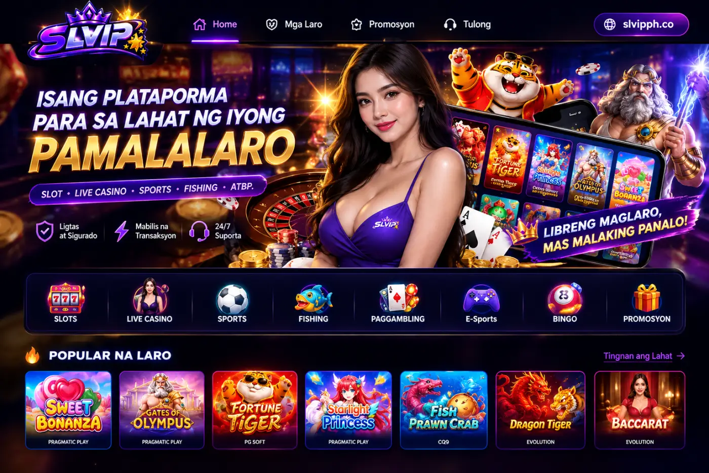 SLVIP Games Philippines online gaming categories