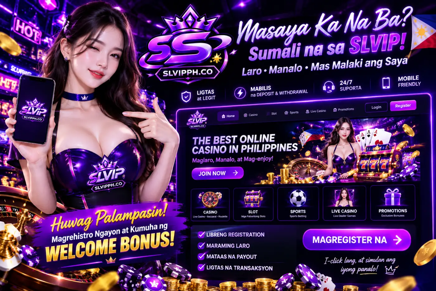 SLVIP Philippines online gaming platform mobile access